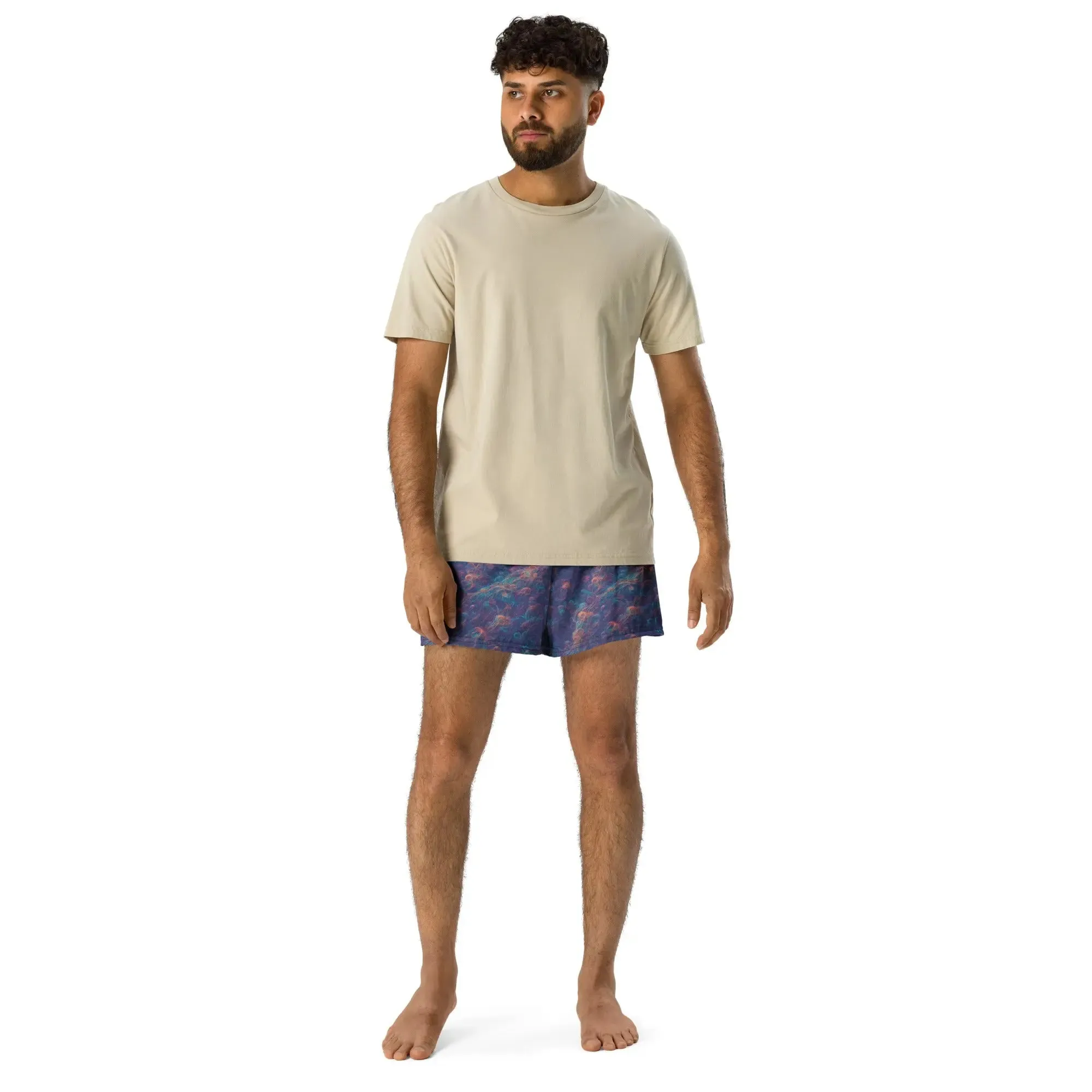 Unisex Athletic Shorts - Galactic Tangle