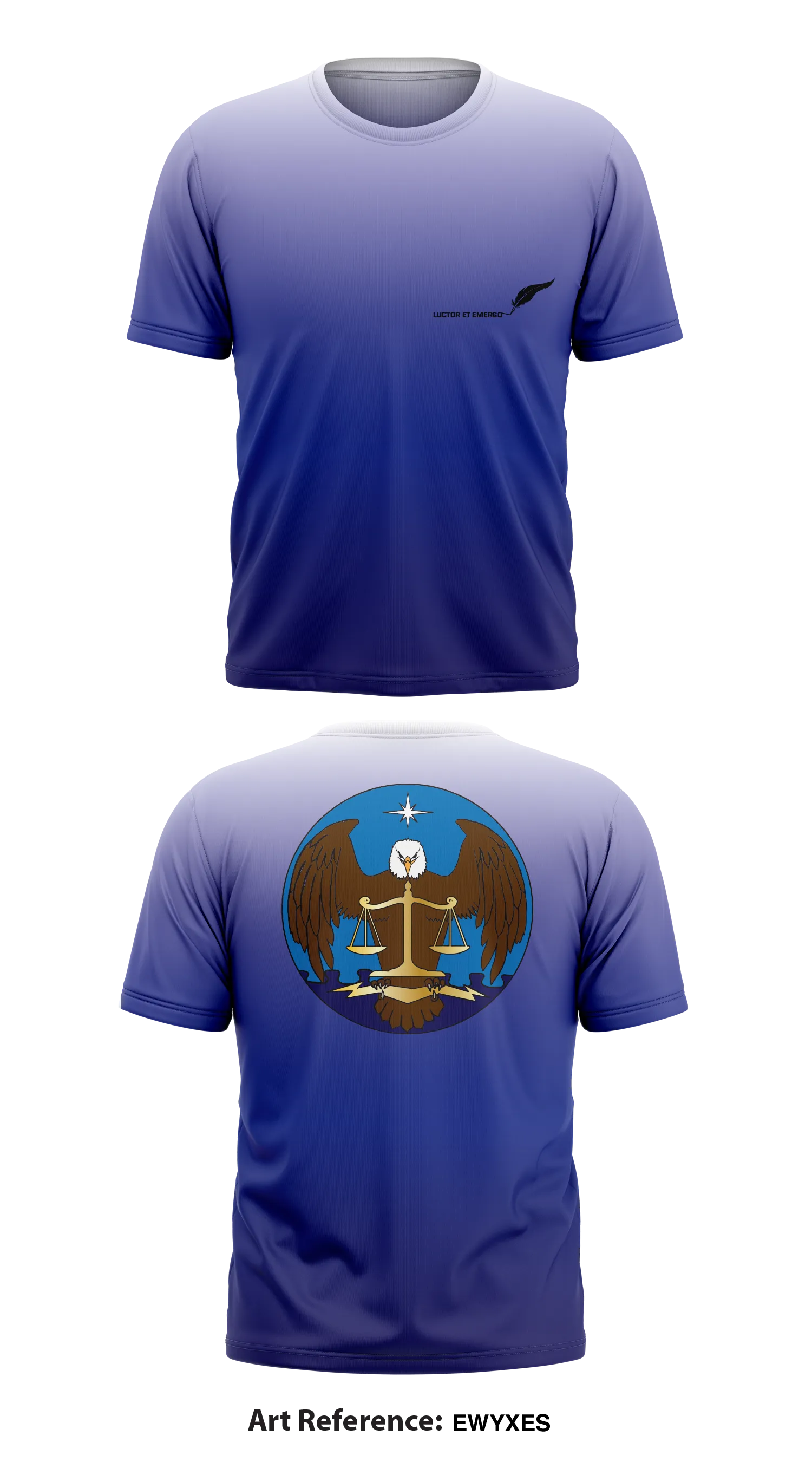 United States Air Force Academy Office of the Staff Judge Advocate Store 1 Core Men's SS Performance Tee - eWYxeS