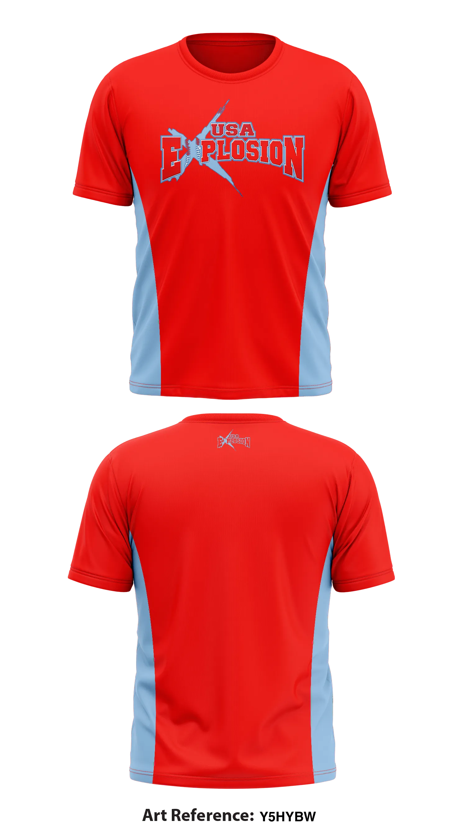 USA Explosion Store 1 Core Men's SS Performance Tee - Y5hYBw