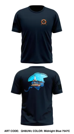 USCG Station Boston Store 1 Core Men's SS Performance Tee - QH8UWc