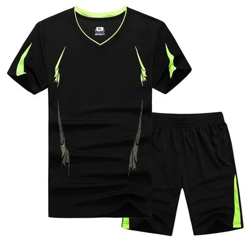 V-NECK COMPRESSION T-SHIRT SETS