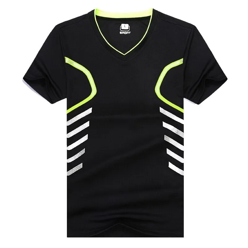 V-NECK COMPRESSION T-SHIRT