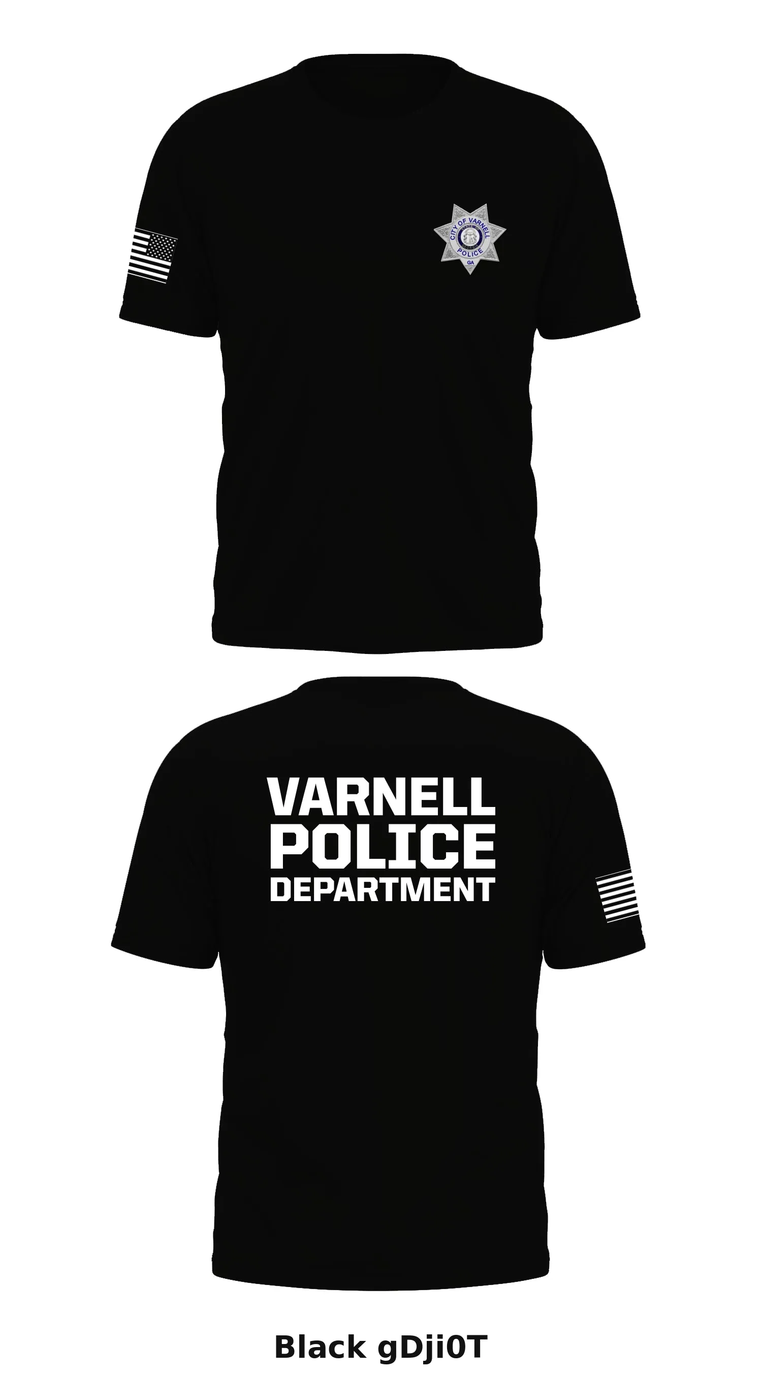 Varnell Police Department Store 1 Core Men's SS Performance Tee - gDji0T
