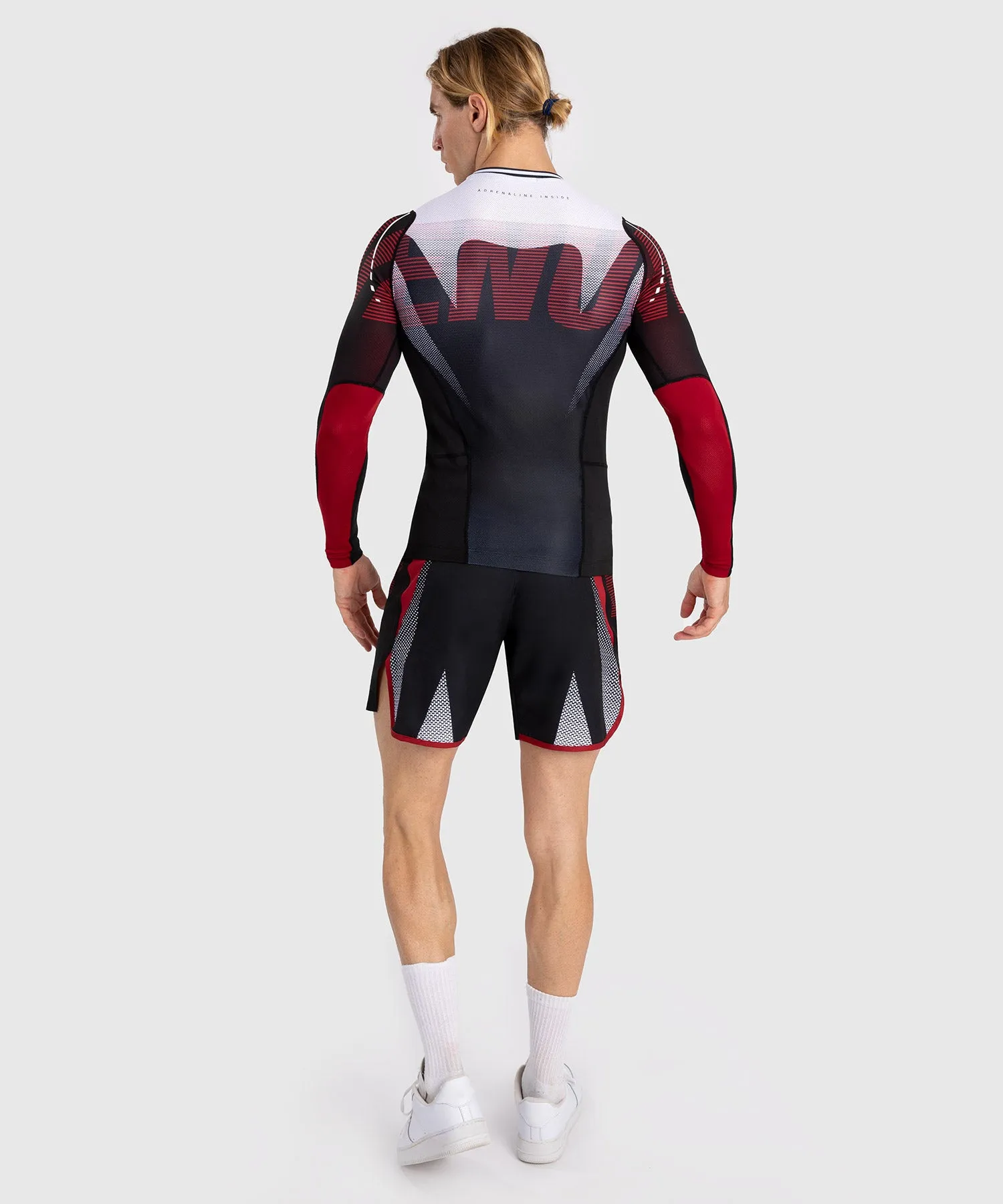 Venum Adrenaline Rashguard Voor Heren Met Lange Mouwen - Red