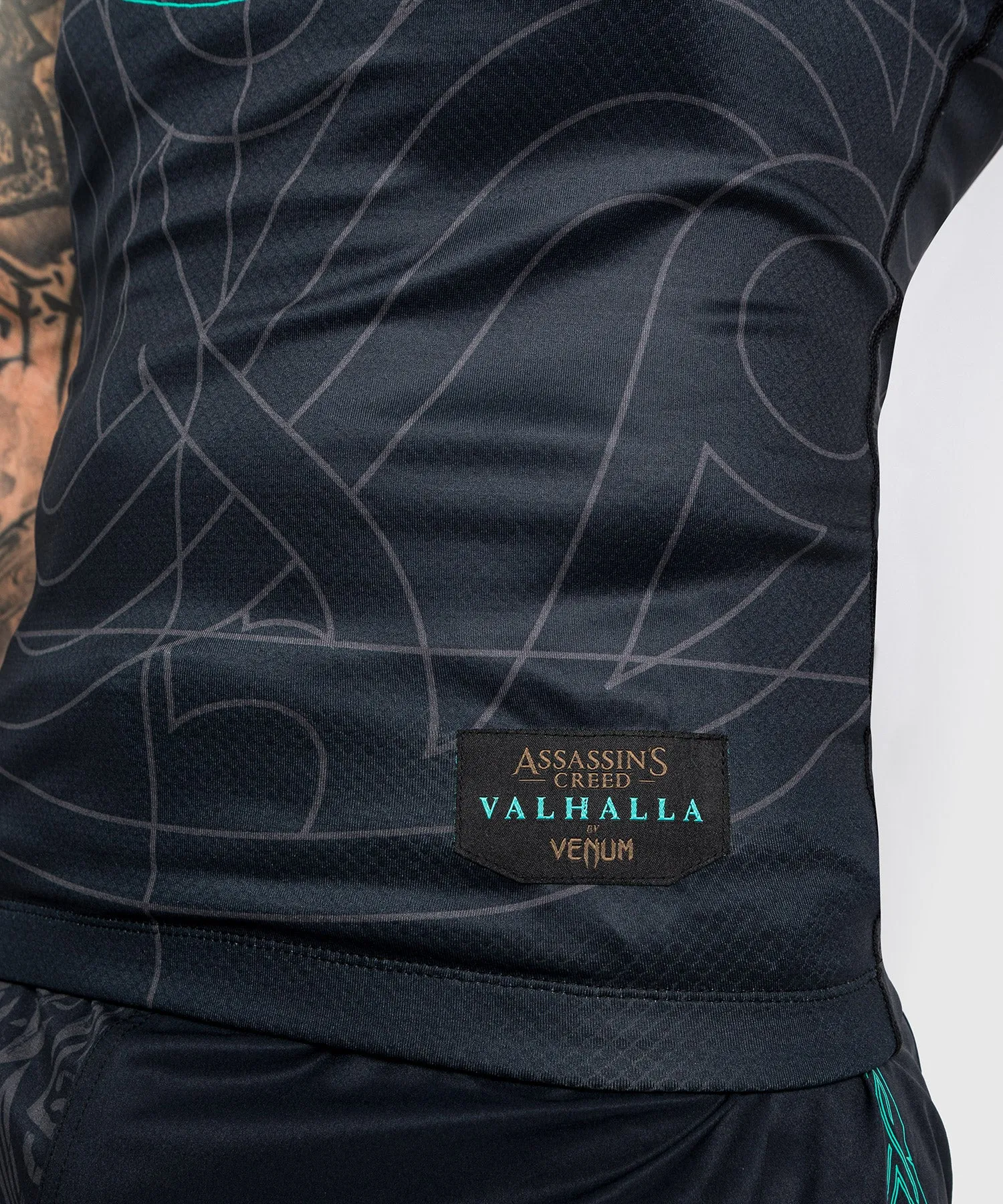 Venum Assassin's Creed Reloaded Rashguard - Korte mouwen - Zwart