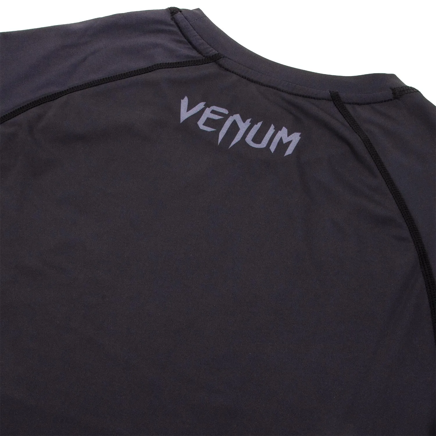 Venum Contender 3.0 Compressie T-shirt - Lange Mouwen - Zwart/Grijs