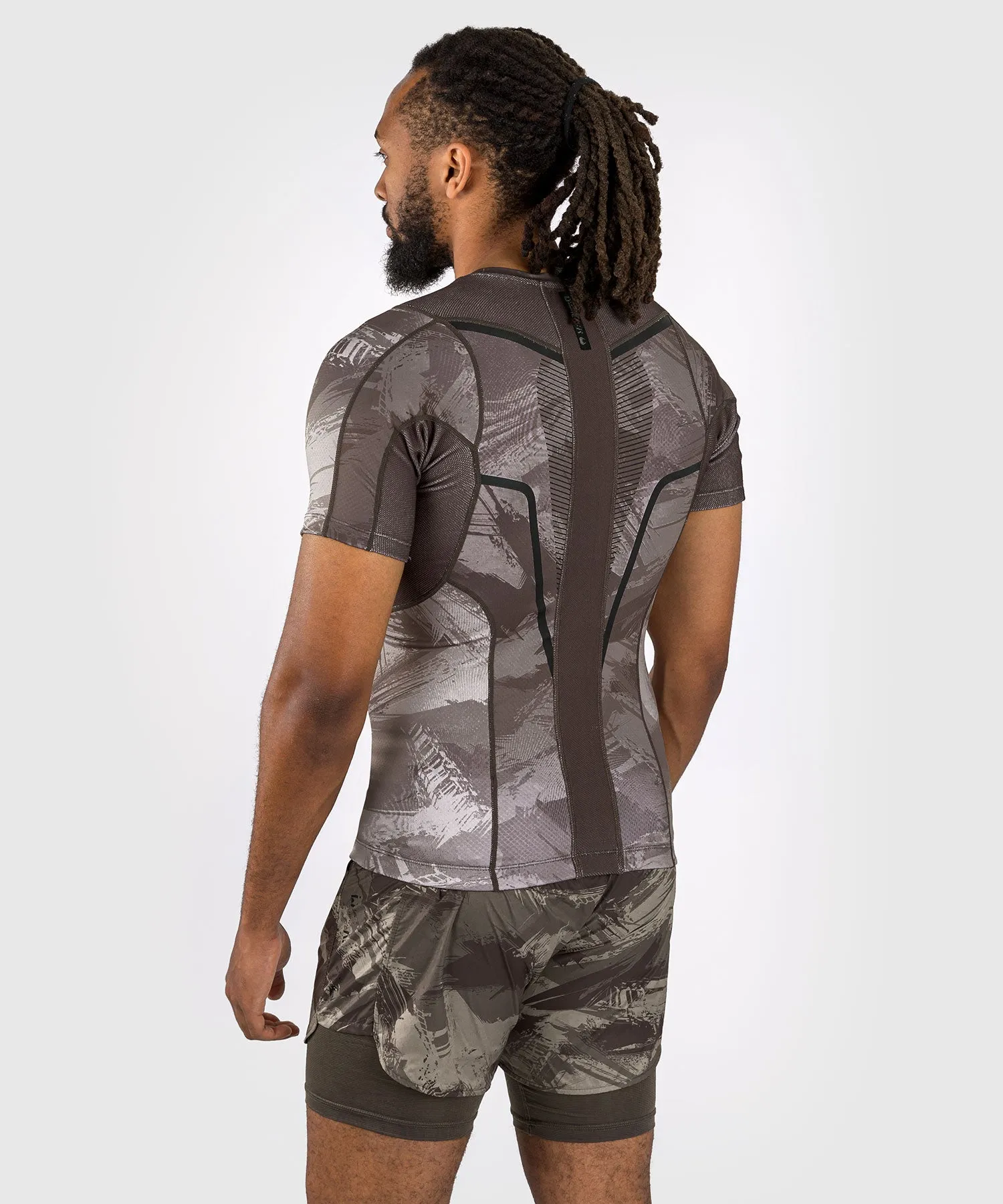 Venum Electron 3.0 Rashguard a manica corta - Sabbia