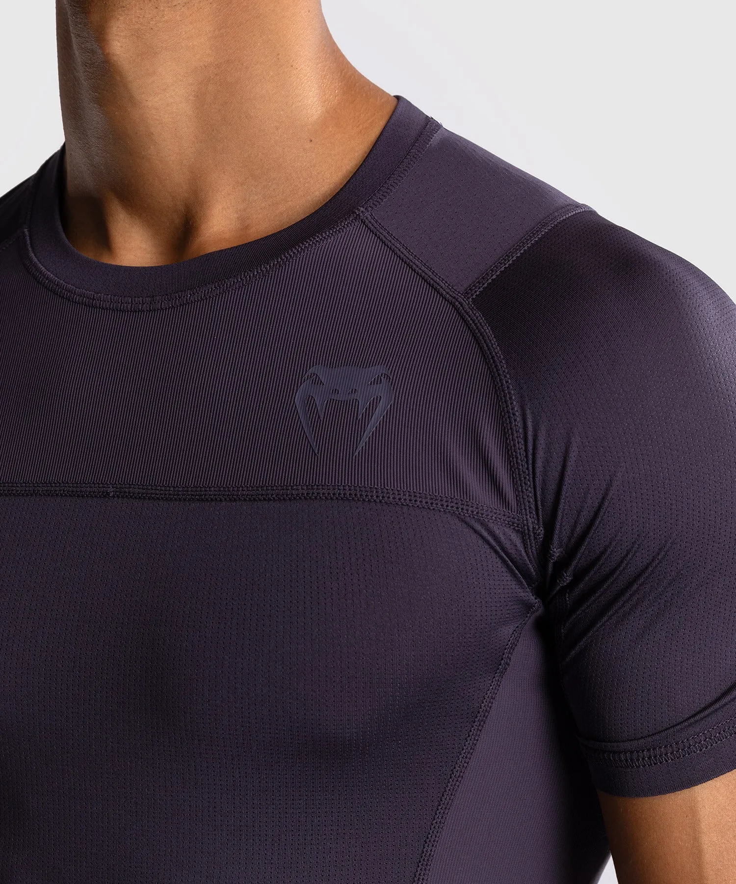 Venum G-Fit Air Korte Mouw Rashguard Heren - Donkerpaars