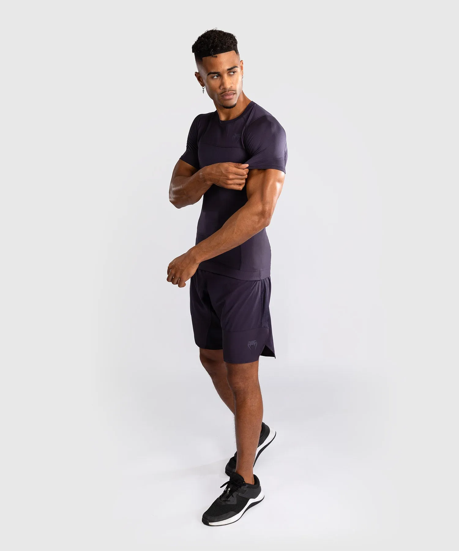 Venum G-Fit Air Korte Mouw Rashguard Heren - Donkerpaars