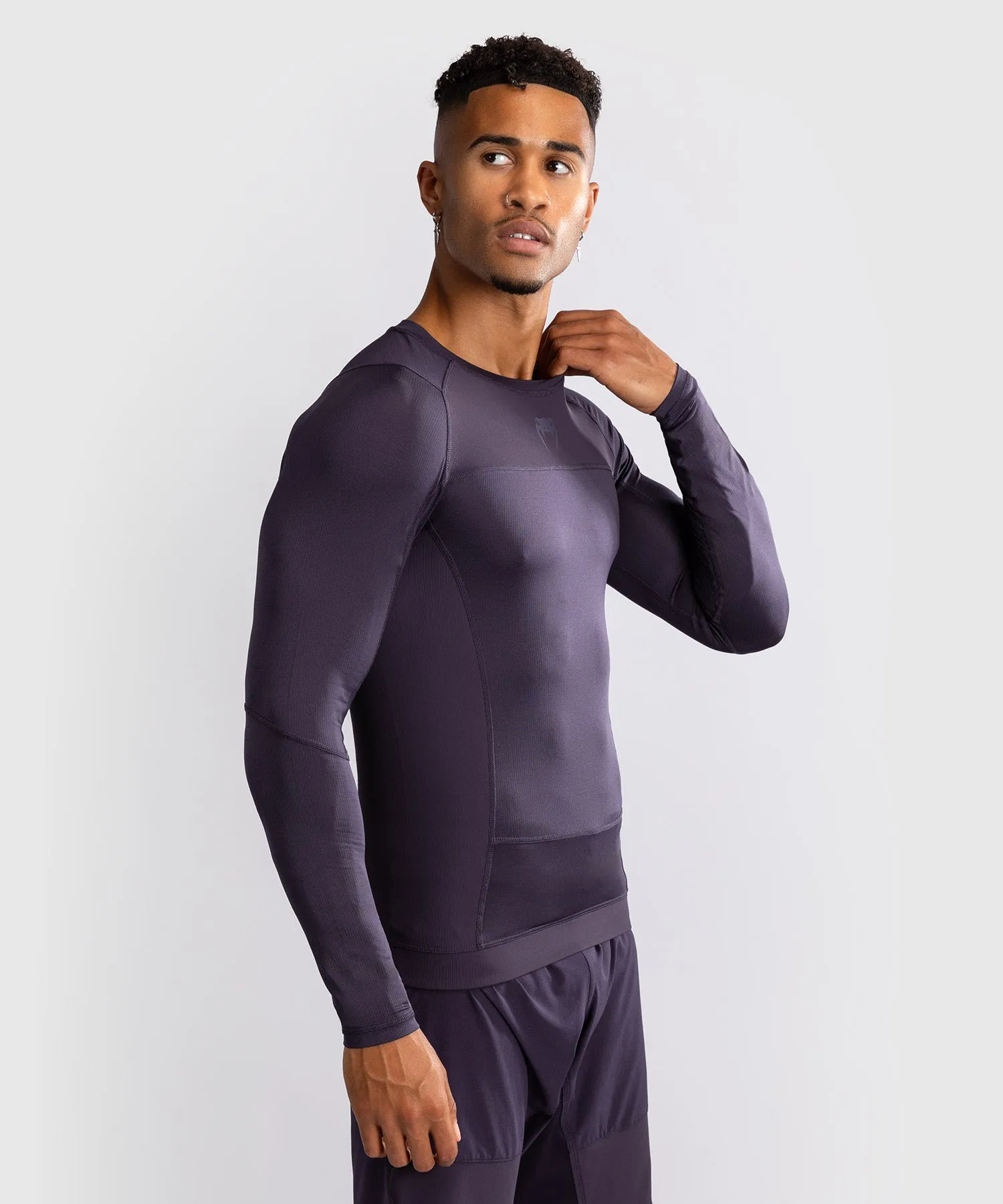 Venum G-Fit Air Lange Mouw Rashguard Heren - Donkerpaars