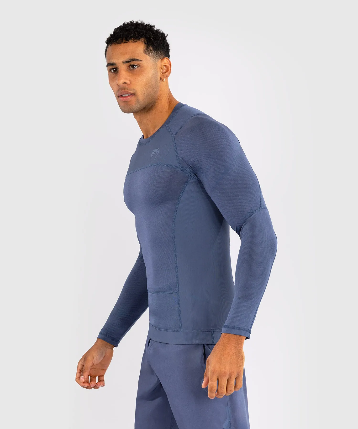 Venum G-Fit Air Lange Mouw Rashguard Heren - Mistblauw