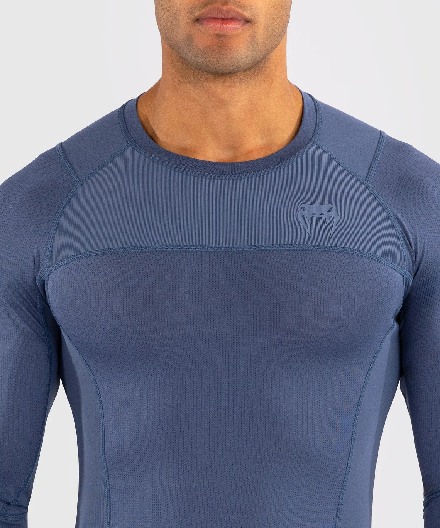 Venum G-Fit Air Lange Mouw Rashguard Heren - Mistblauw