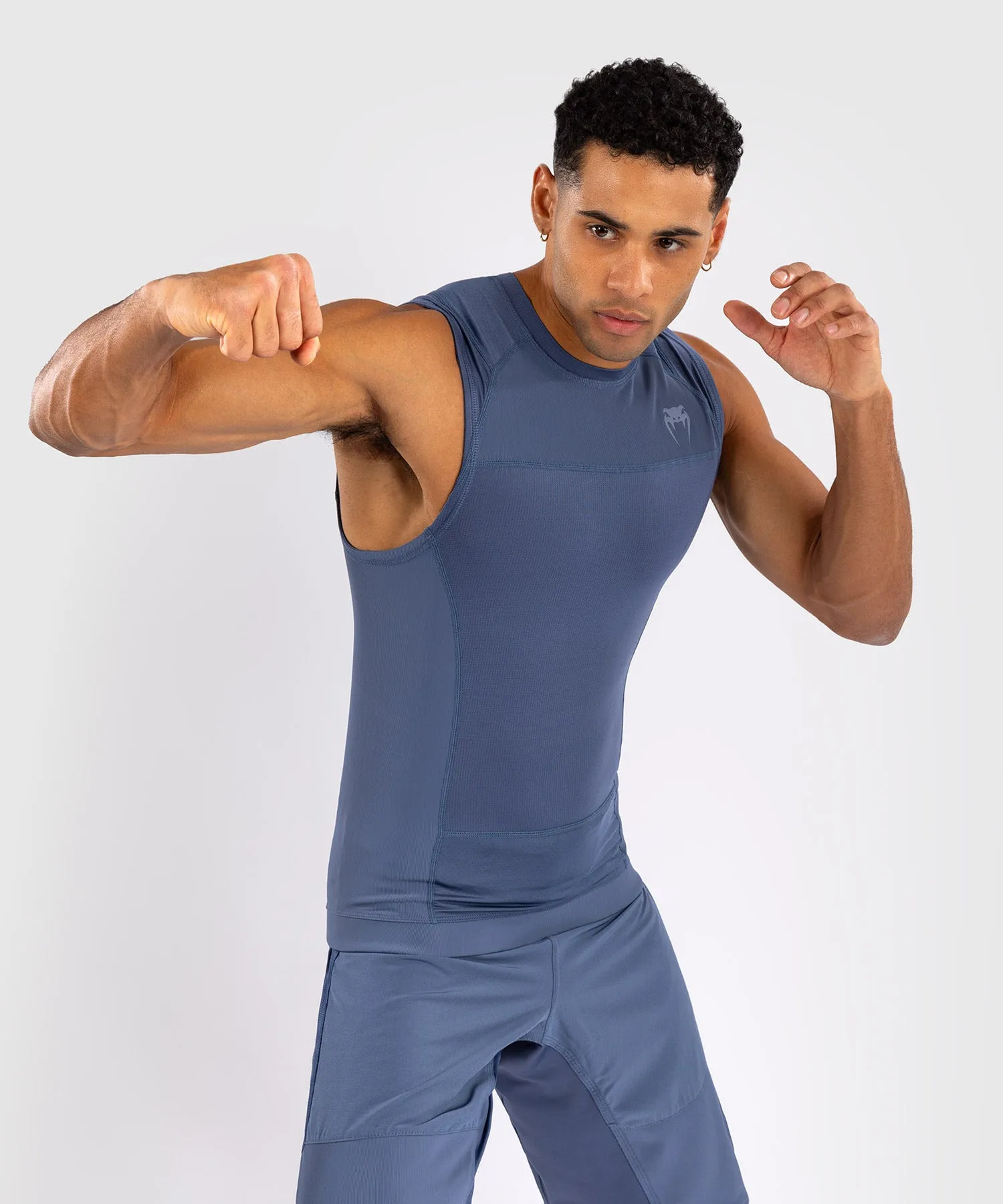 Venum G-Fit Air Mouwloze Rashguard Heren - Mistblauw