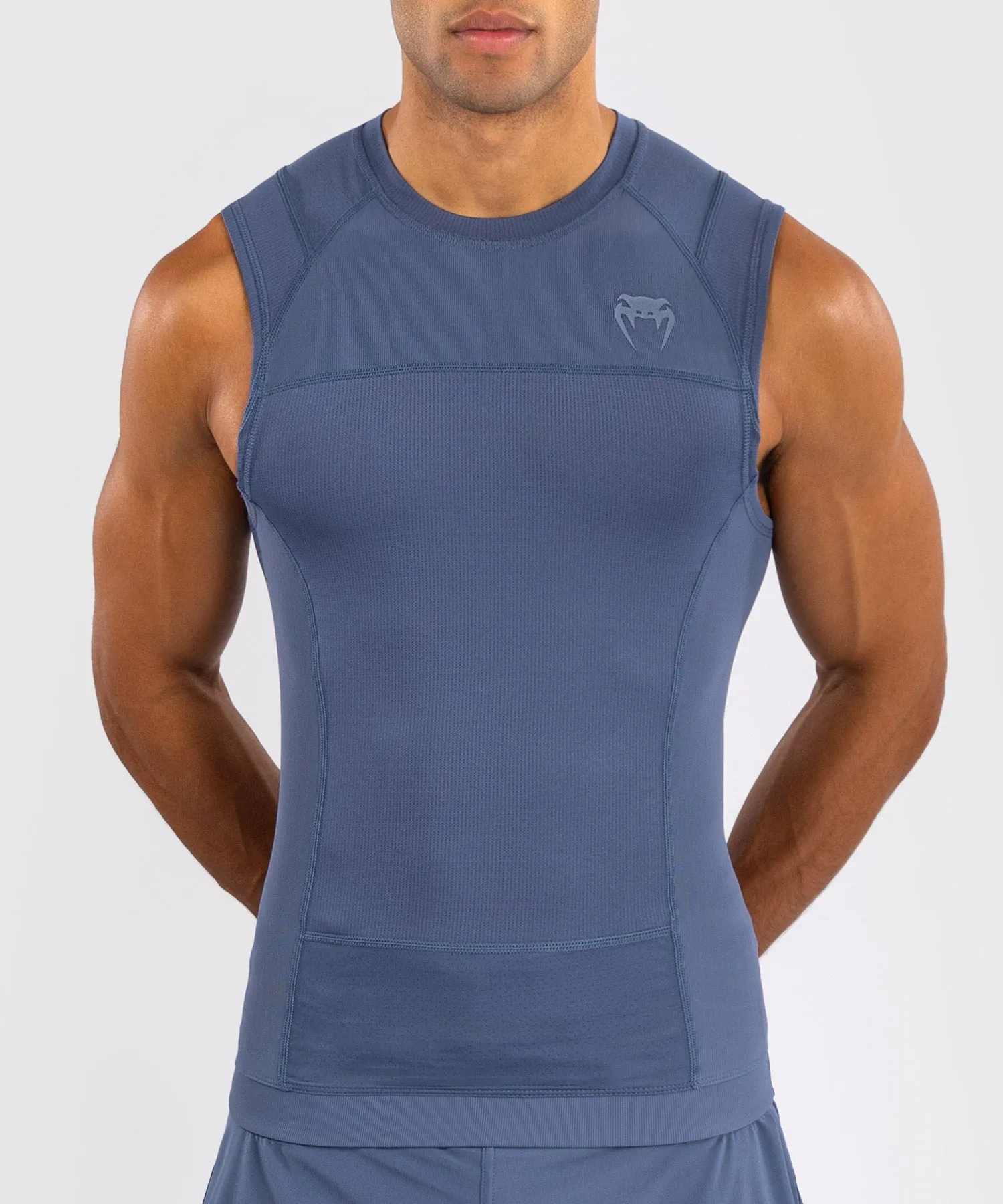Venum G-Fit Air Mouwloze Rashguard Heren - Mistblauw
