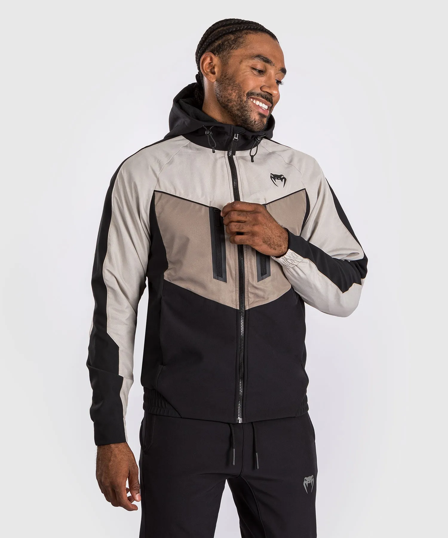 Venum Laser 3.0  Track Jacket - Zwart/Zand