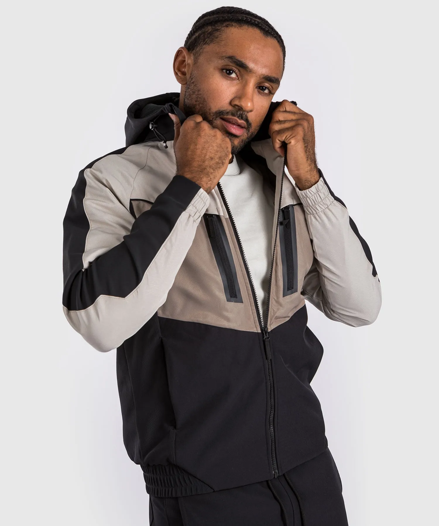 Venum Laser 3.0  Track Jacket - Zwart/Zand