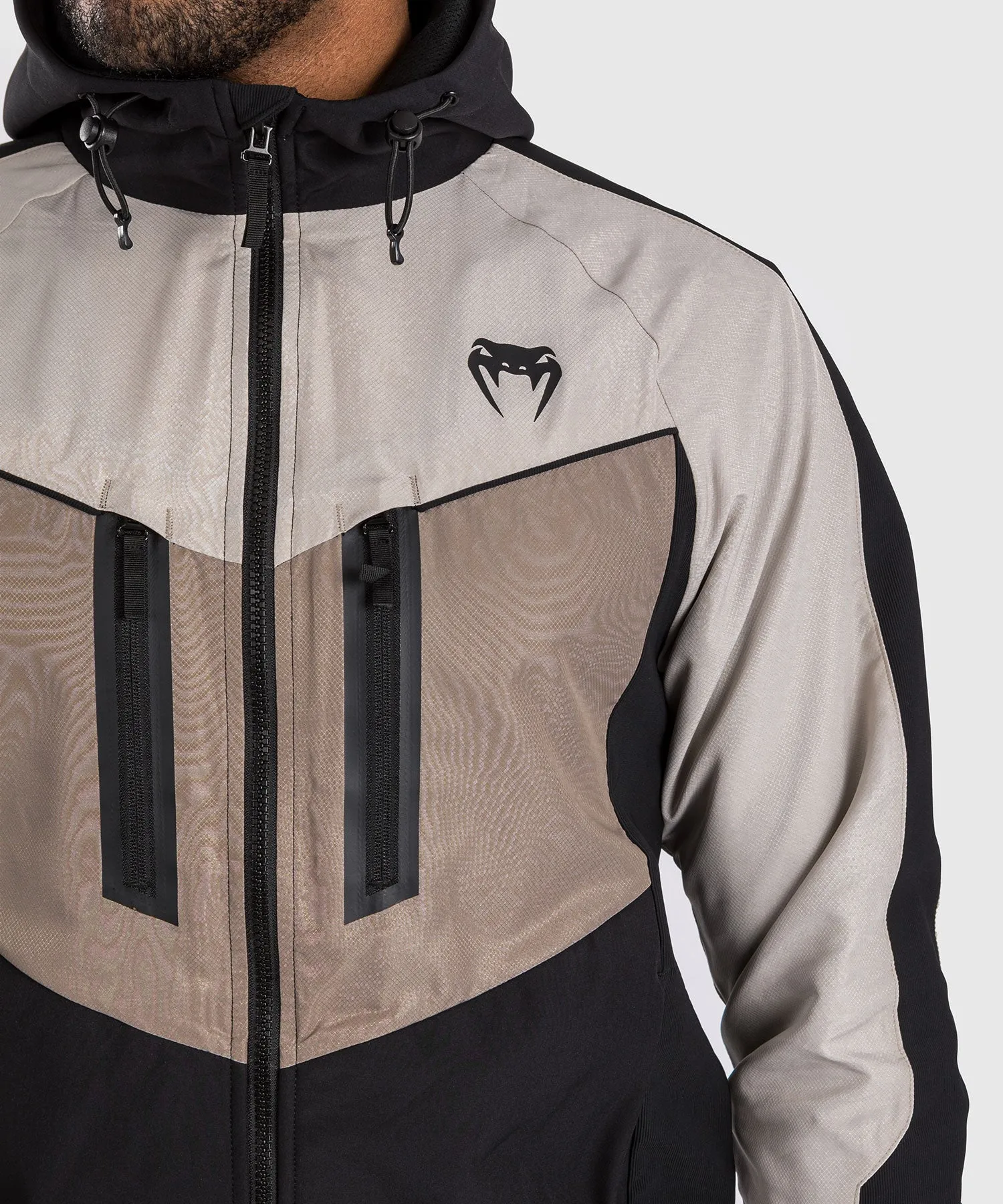 Venum Laser 3.0  Track Jacket - Zwart/Zand