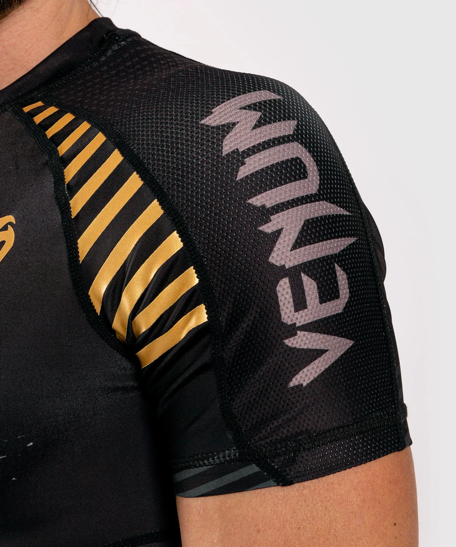 Venum Skull Rashguard - korte mouwen - Zwart