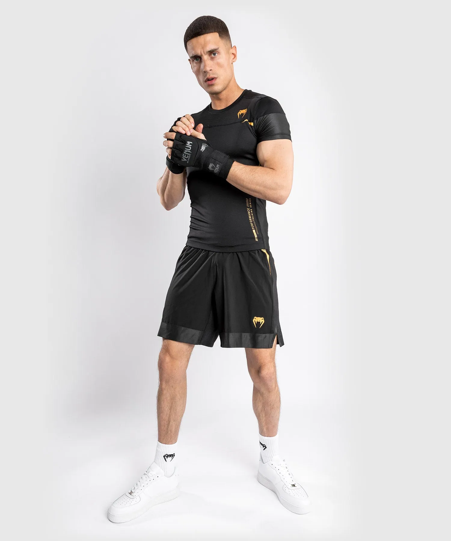 Venum Tempest 2.0 Compressieshirt (korte mouwen) - Zwart/Goud