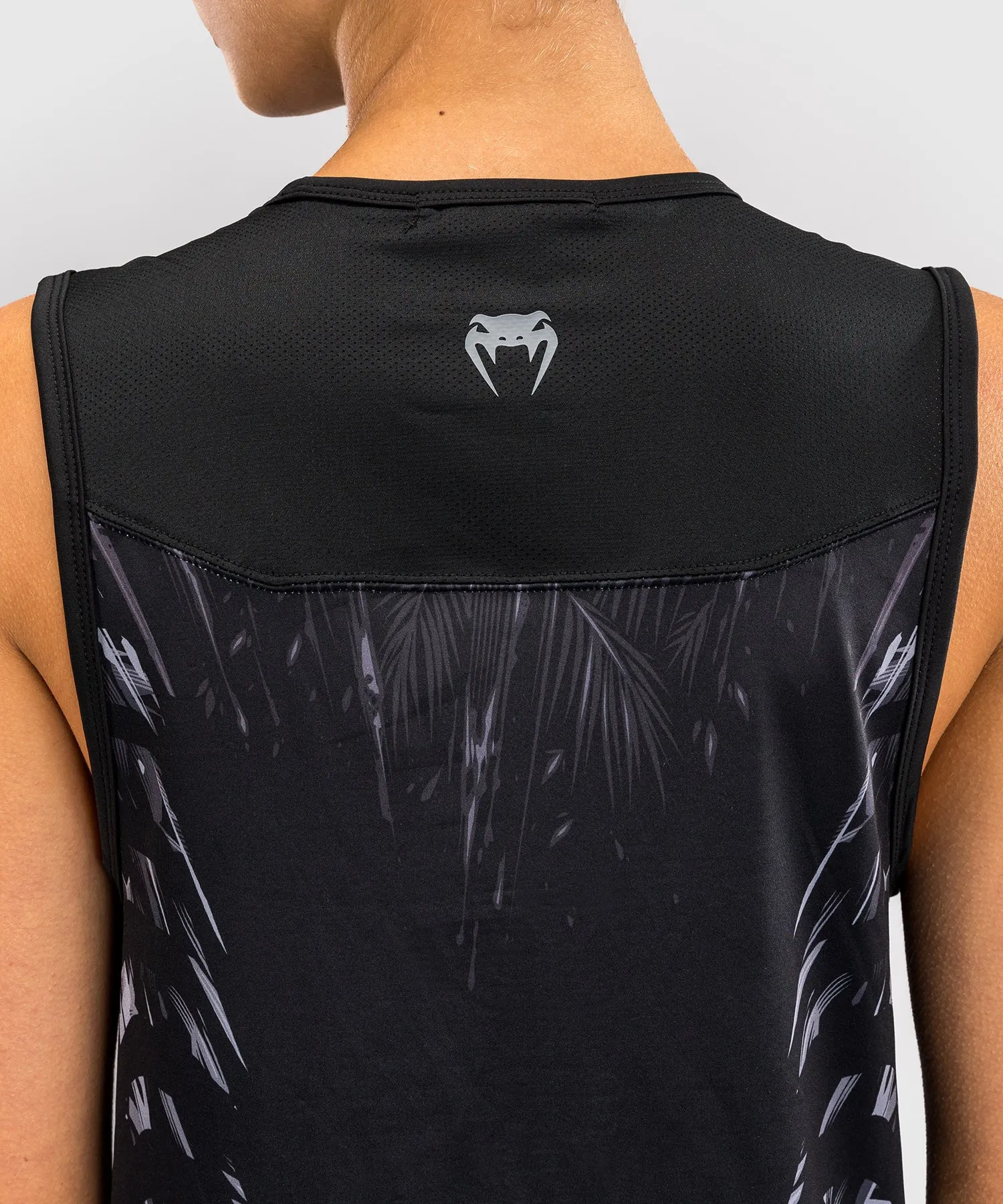 Venum Tiger Top Dames - Zwart / Zilver