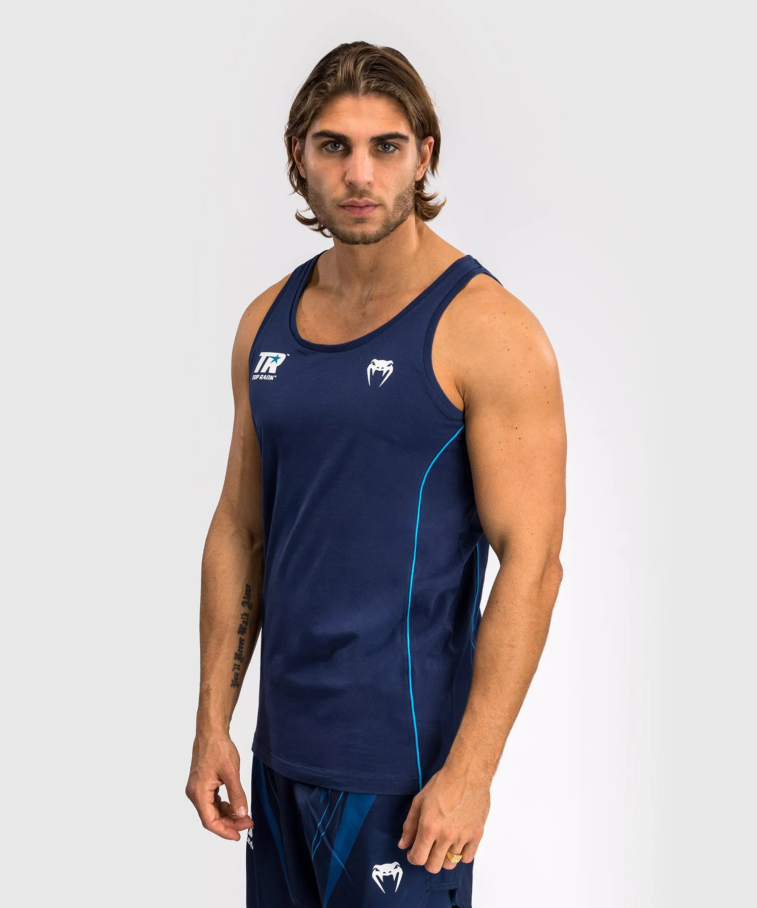 Venum x Top Rank Original Heren Tanktop - Marineblauw