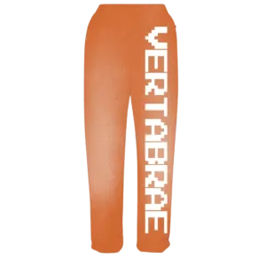 Vertabrae C-2 Sweat Pants Washed (Orange & White)