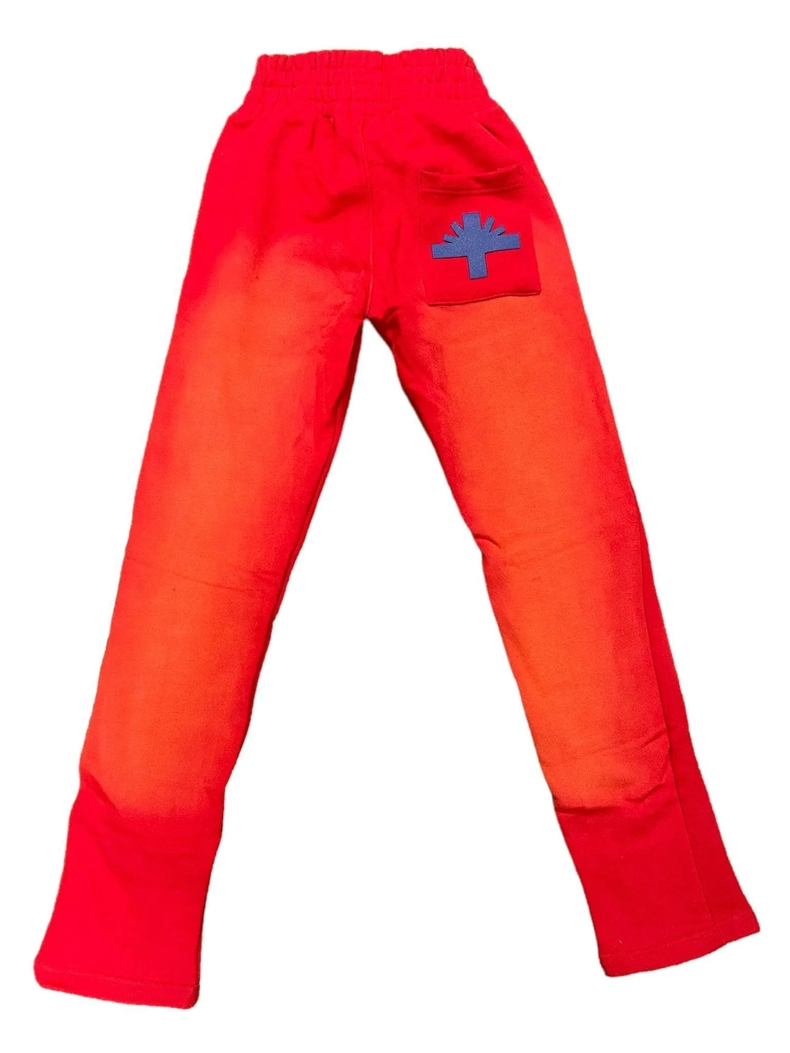 Vertabrae C-2 Sweat Pants Washed (Red & Blue)