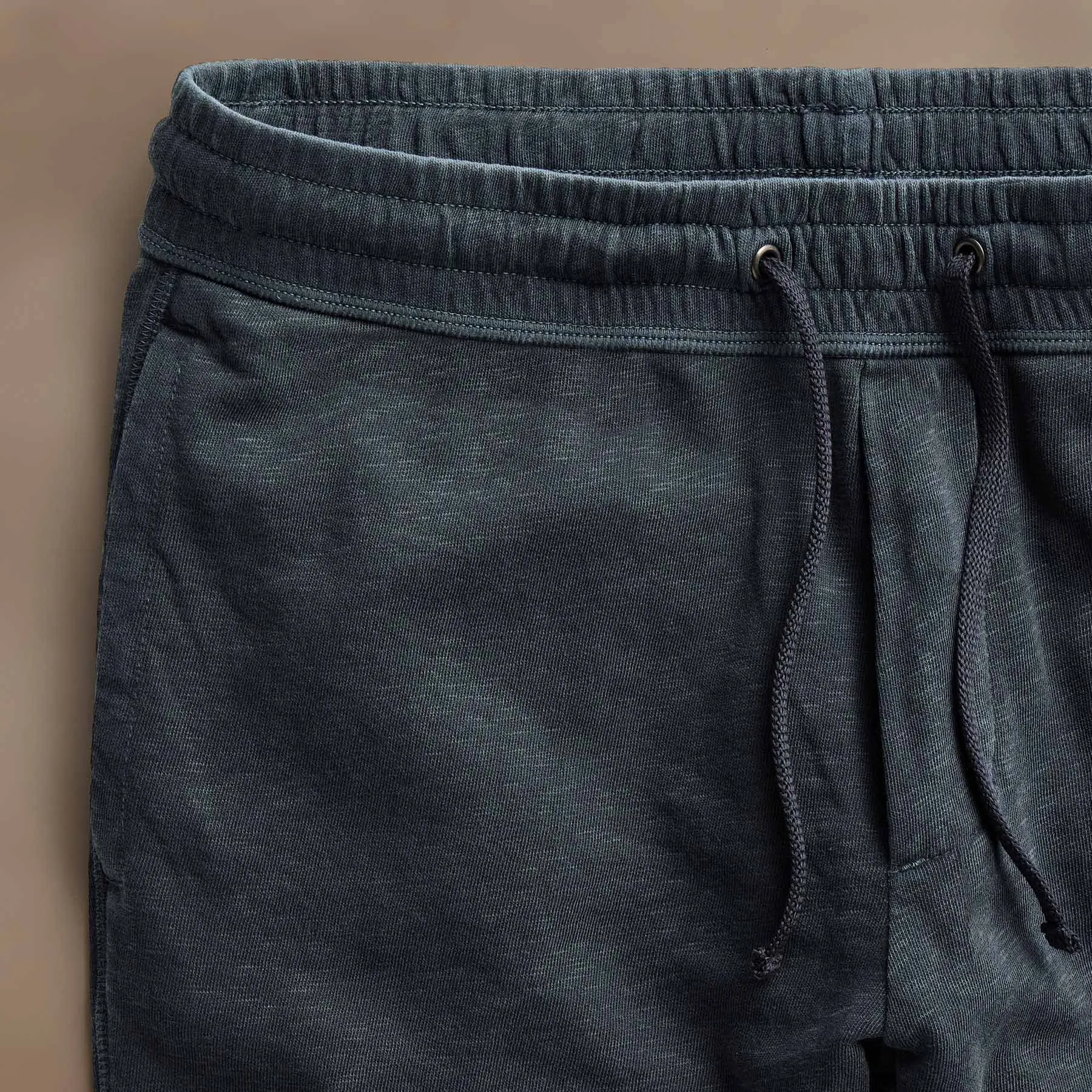Vintage French Terry Sweatpant - Blue Noir Pigment