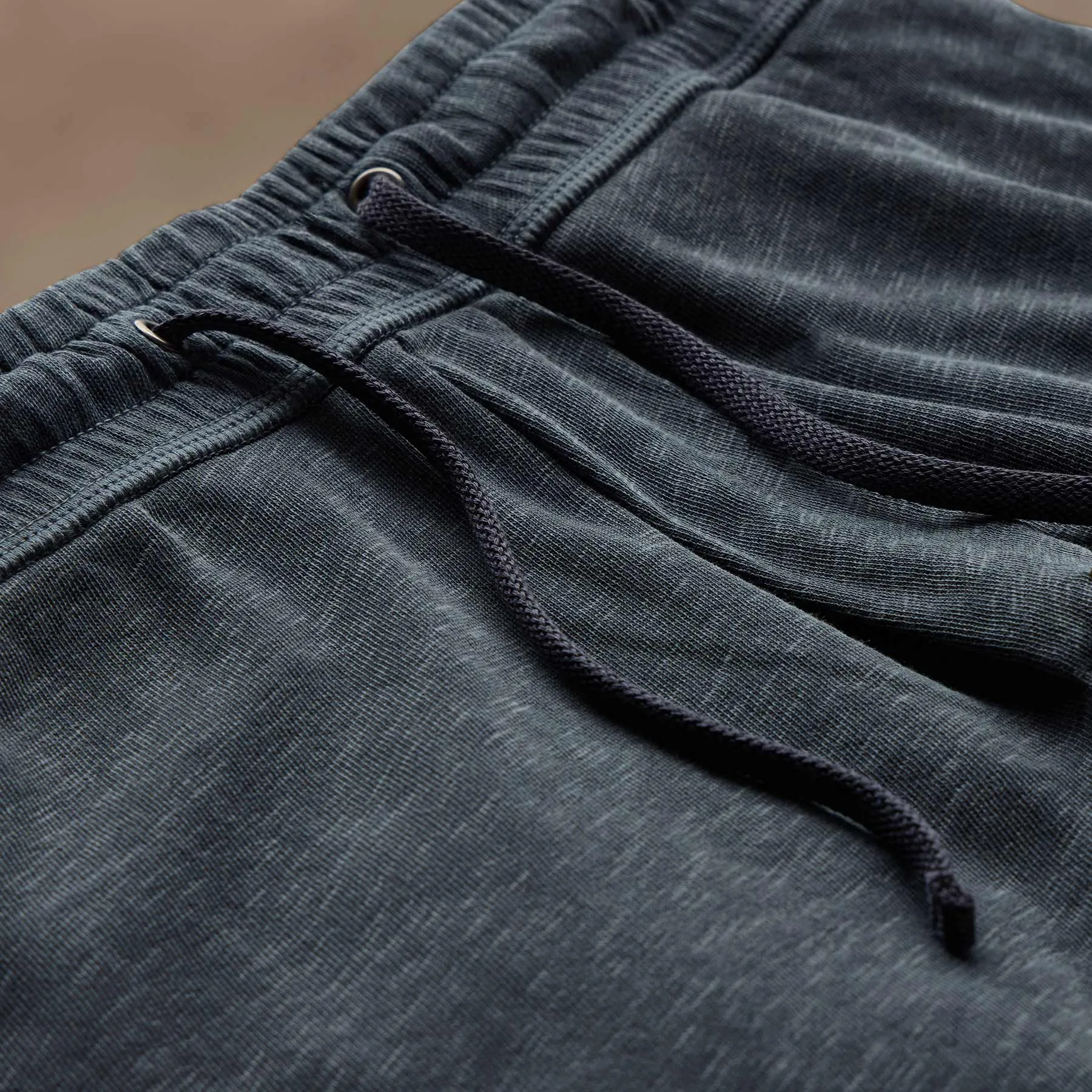 Vintage French Terry Sweatpant - Blue Noir Pigment