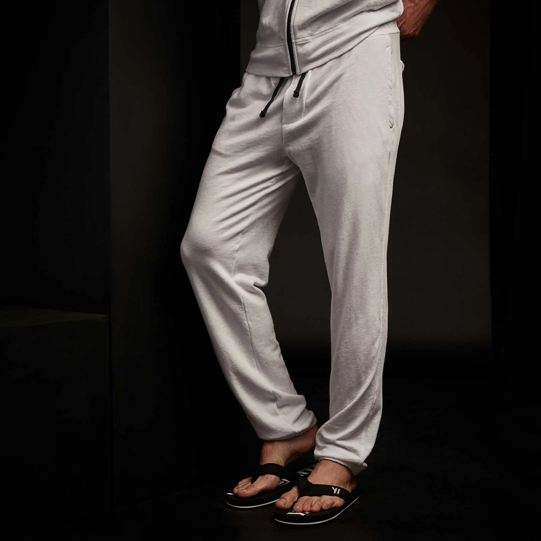 Vintage French Terry Sweatpant - White