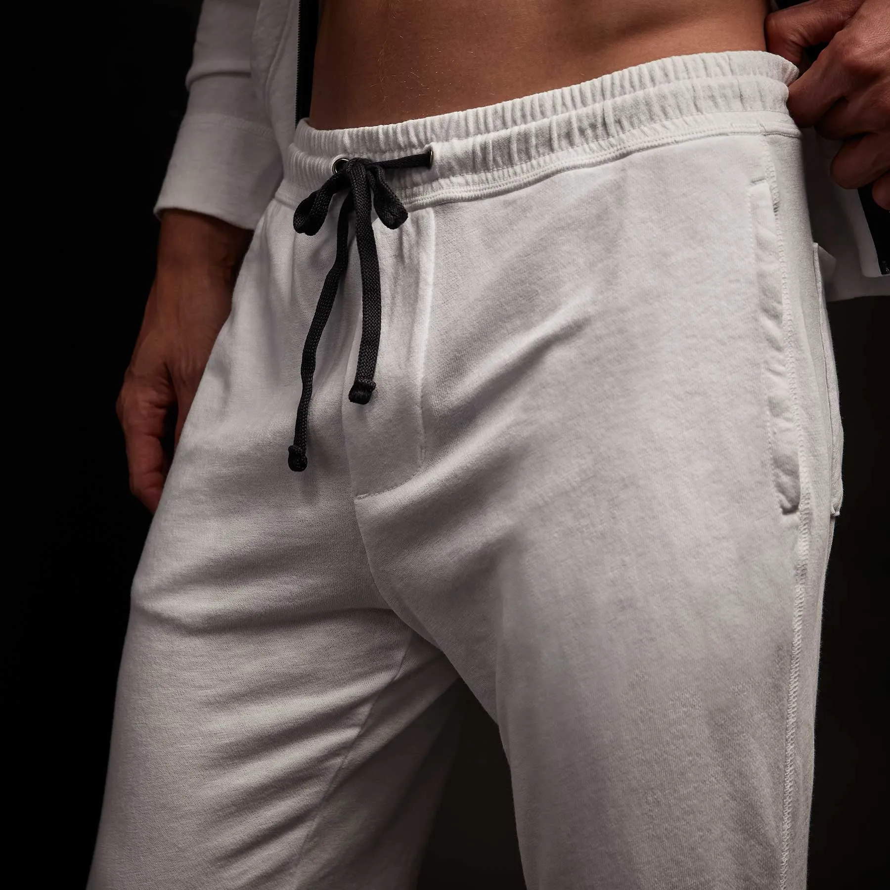 Vintage French Terry Sweatpant - White