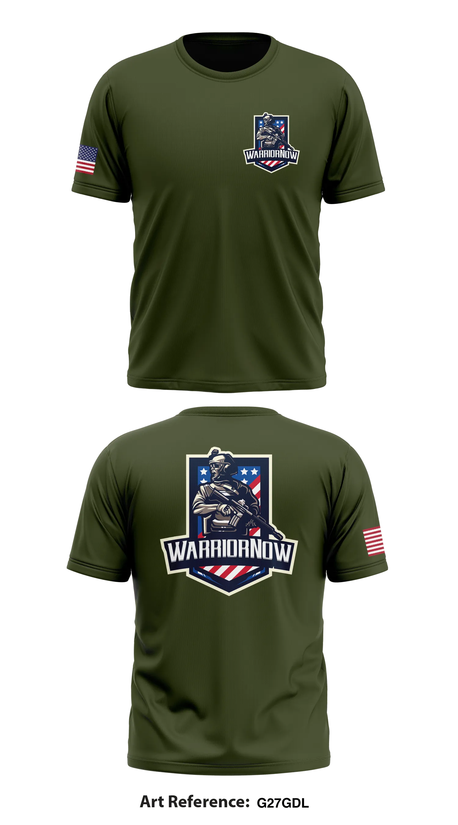 WarriorNOW Store 1 Core Men's SS Performance Tee - g27GDL
