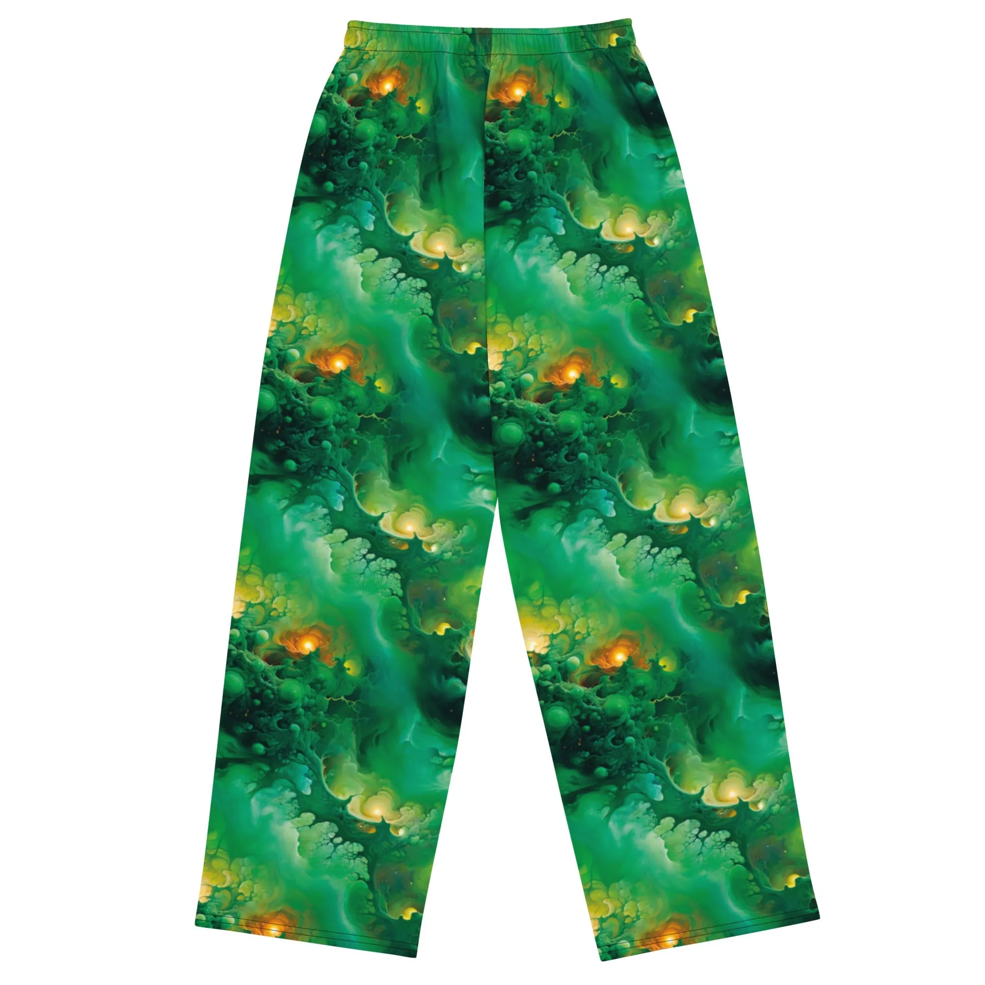 Wide-leg pants - Viridian Shroud
