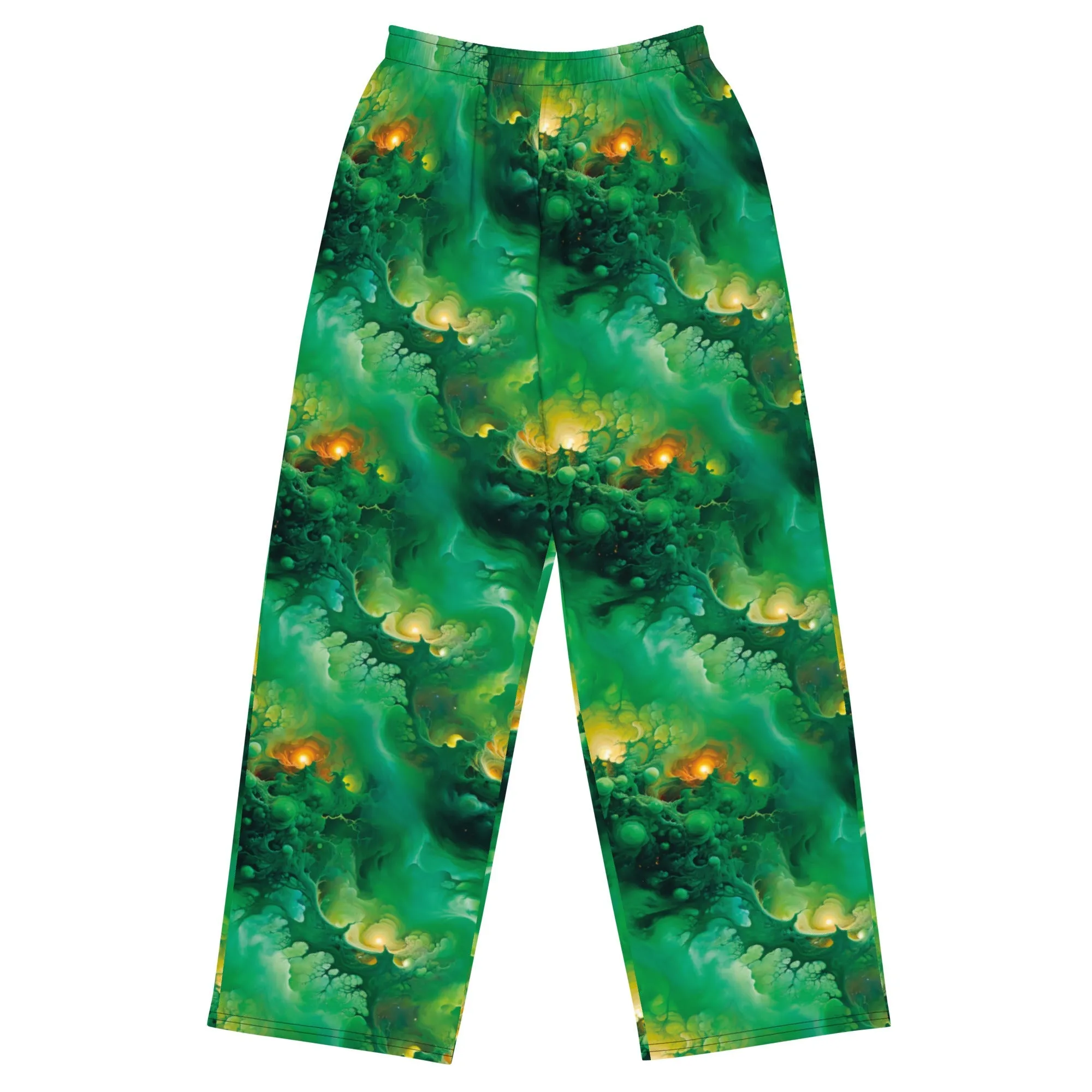 Wide-leg pants - Viridian Shroud