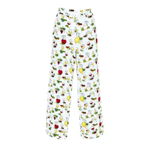 Wine Tasting Pj Pant - Lt. Blue