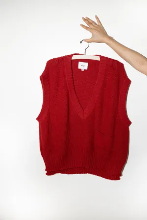 Winston Vest in Red
