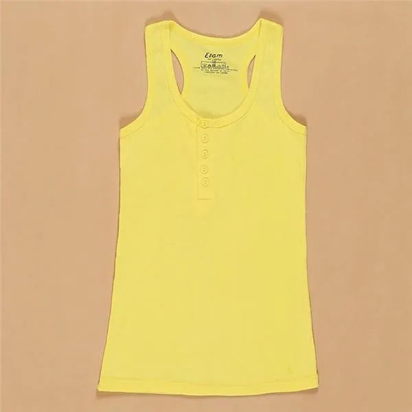 Women Croppes Top Casual Vest Sleeveless T-shirt Tank Tops Bodycon Vest