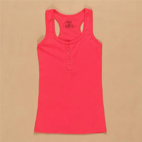 Women Croppes Top Casual Vest Sleeveless T-shirt Tank Tops Bodycon Vest