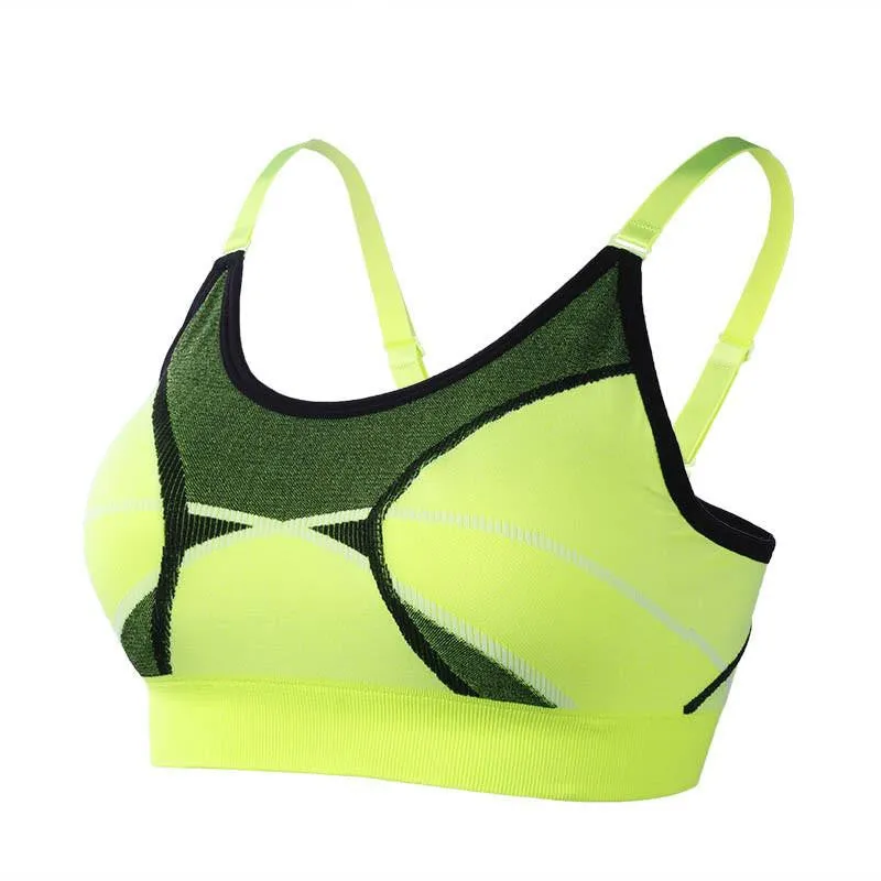 Women Sports Bra Underwear Yoga Bra for Running Gym Fitness Athletic Bras Push Up Tank Tops For Girls