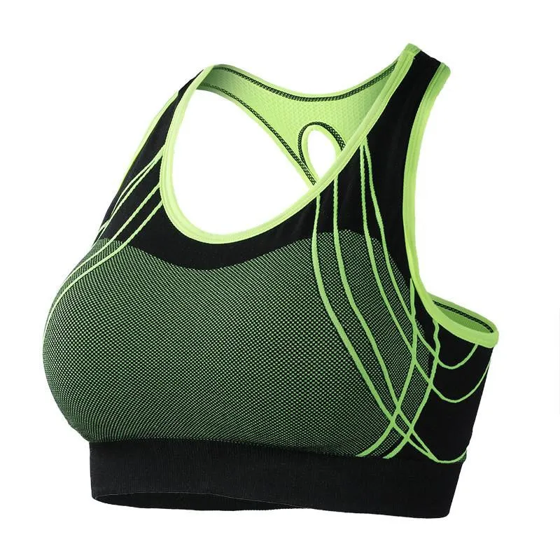 Women Sports Bra Underwear Yoga Bra for Running Gym Fitness Athletic Bras Push Up Tank Tops For Girls