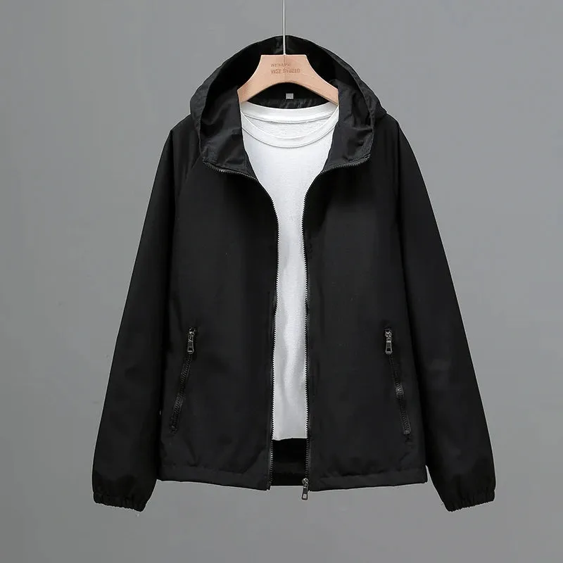 Women Travel Jacket Casual Wears Hooded Coat Outdoor