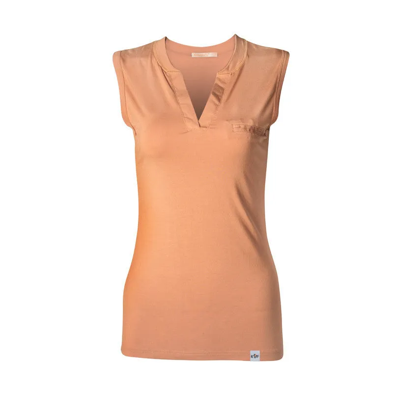 Women V Neck Tanks Sleeveless Solid Color Modal Tops & Tees Womens Elegant Tanks tops & Vest