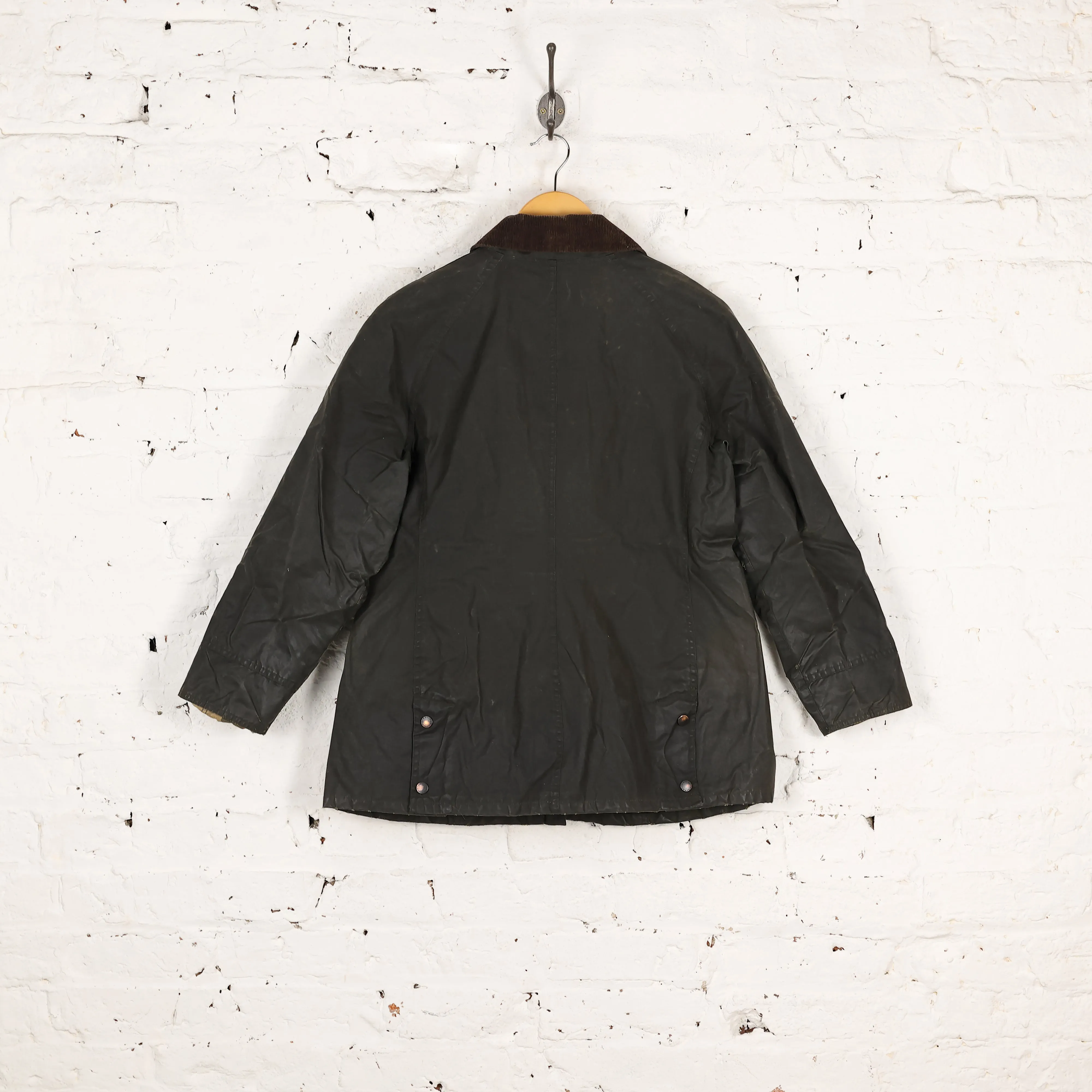 Women's Barbour Beadnell Wax Jacket Coat - Green - Women's M
