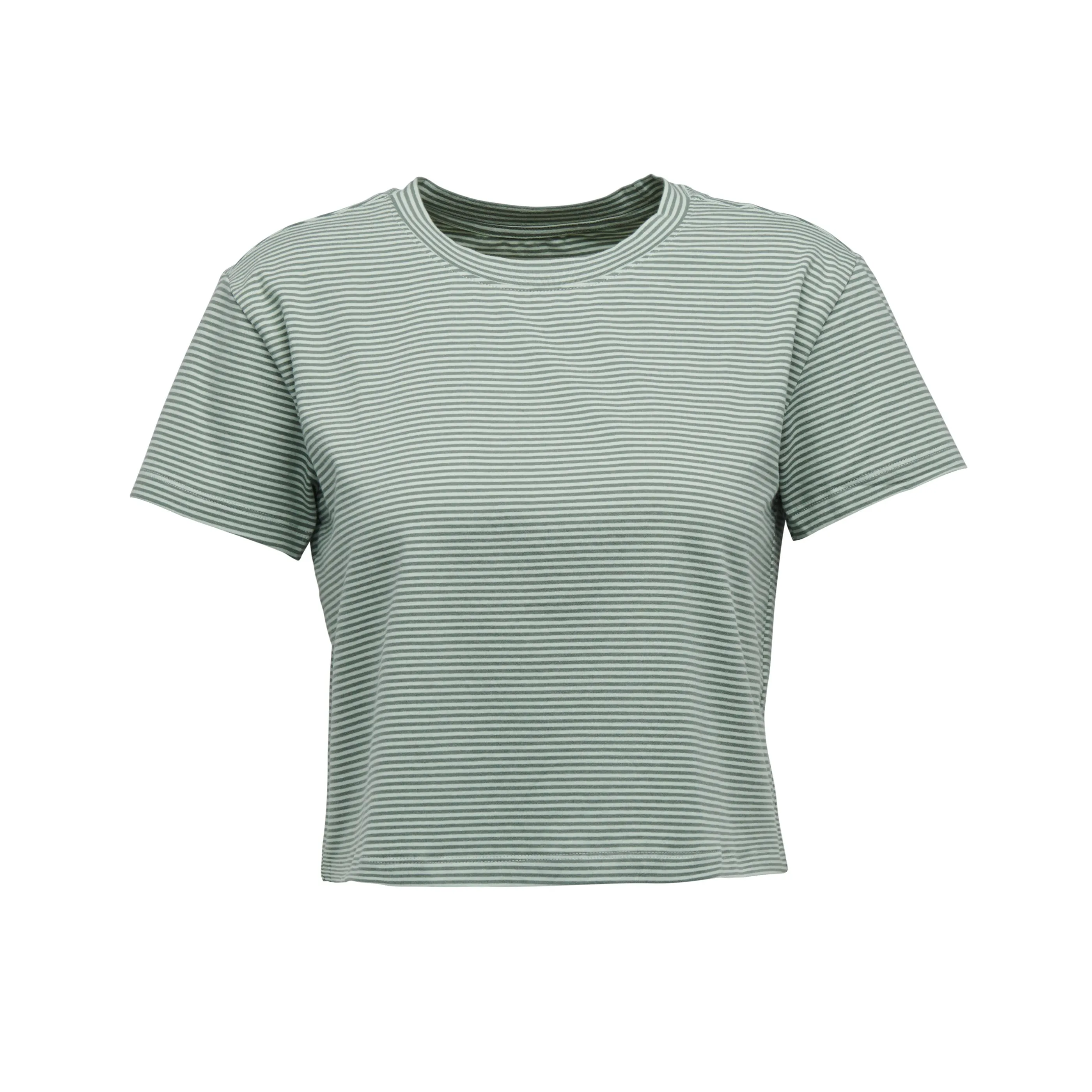 Women's BD Stripe Crop Tee