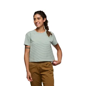 Women's BD Stripe Crop Tee