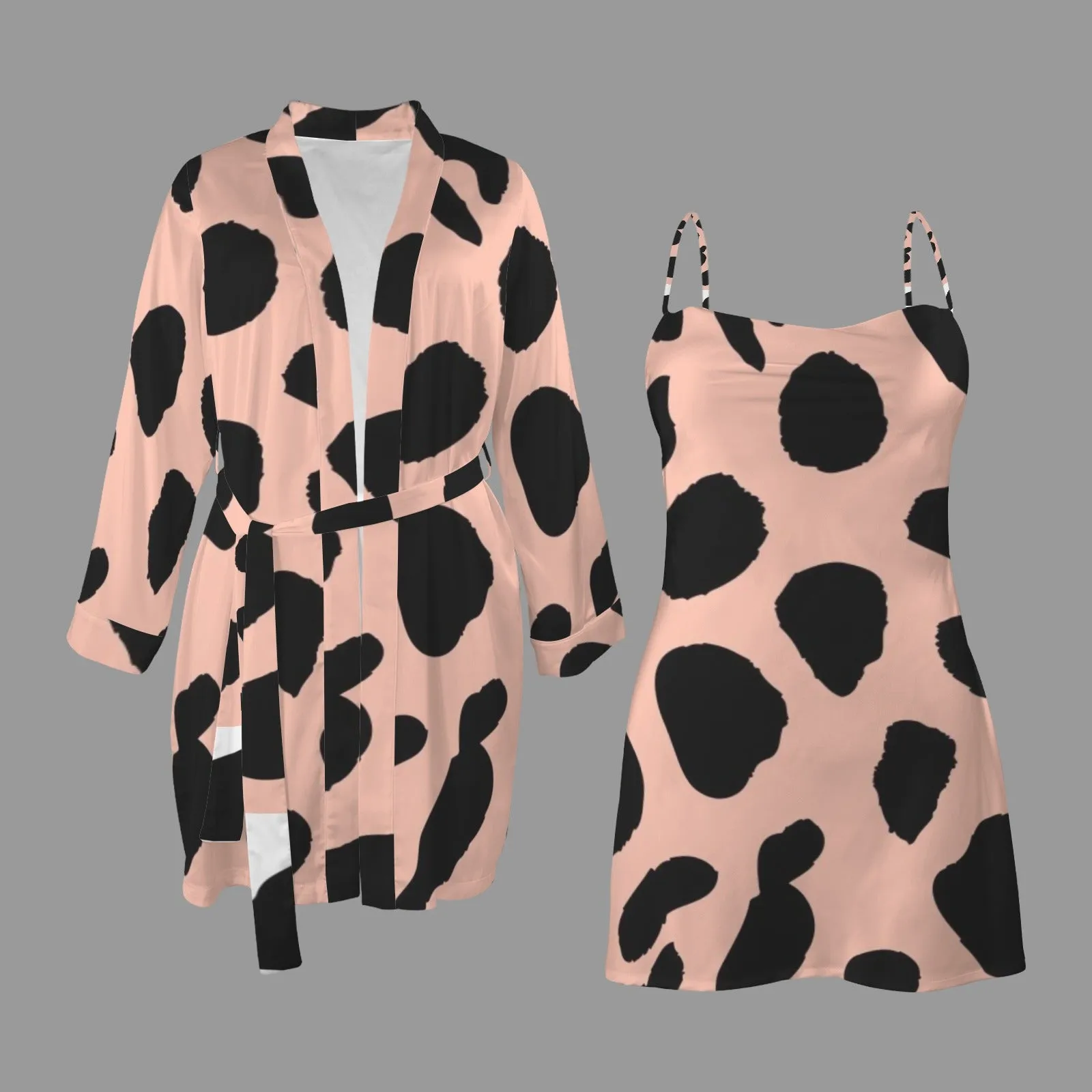 Women's Pajama Robe Cami Sets
