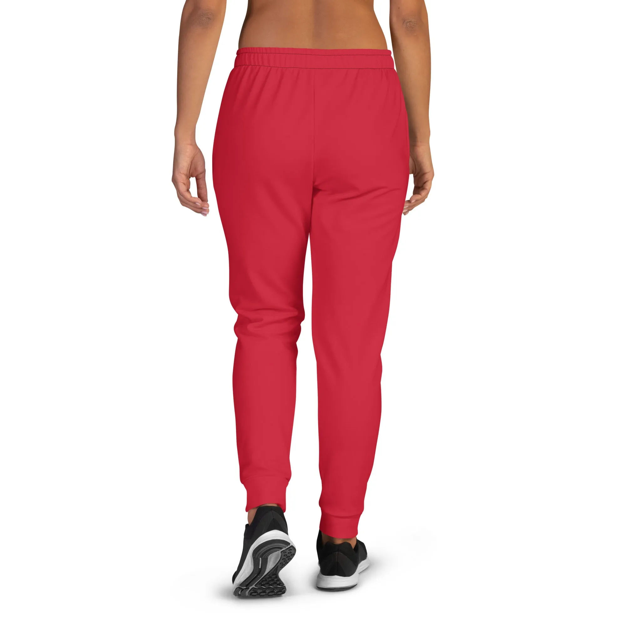Women's Red Joggers
