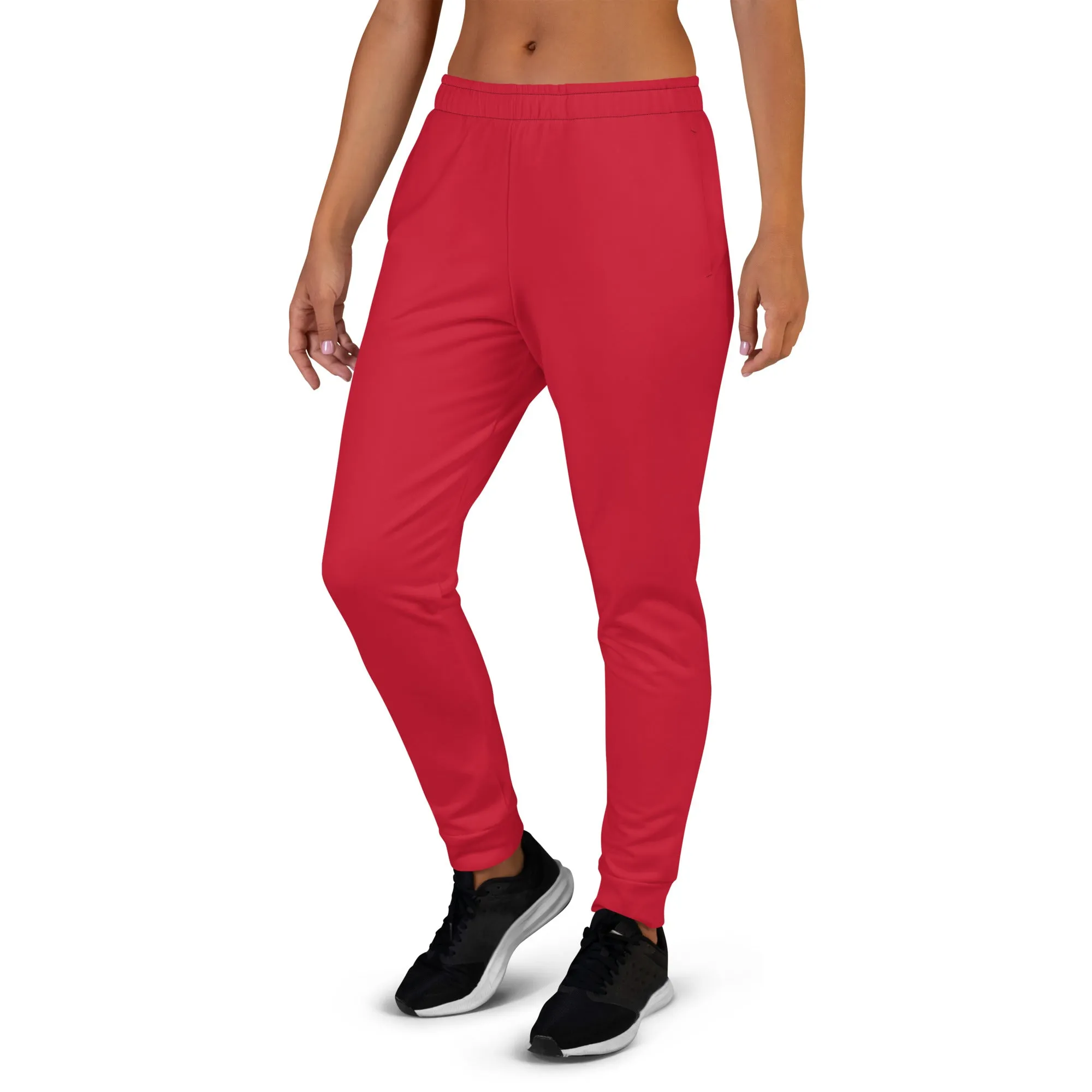 Women's Red Joggers