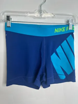Womens Size Med Misses Blue Nike Athletic Shorts