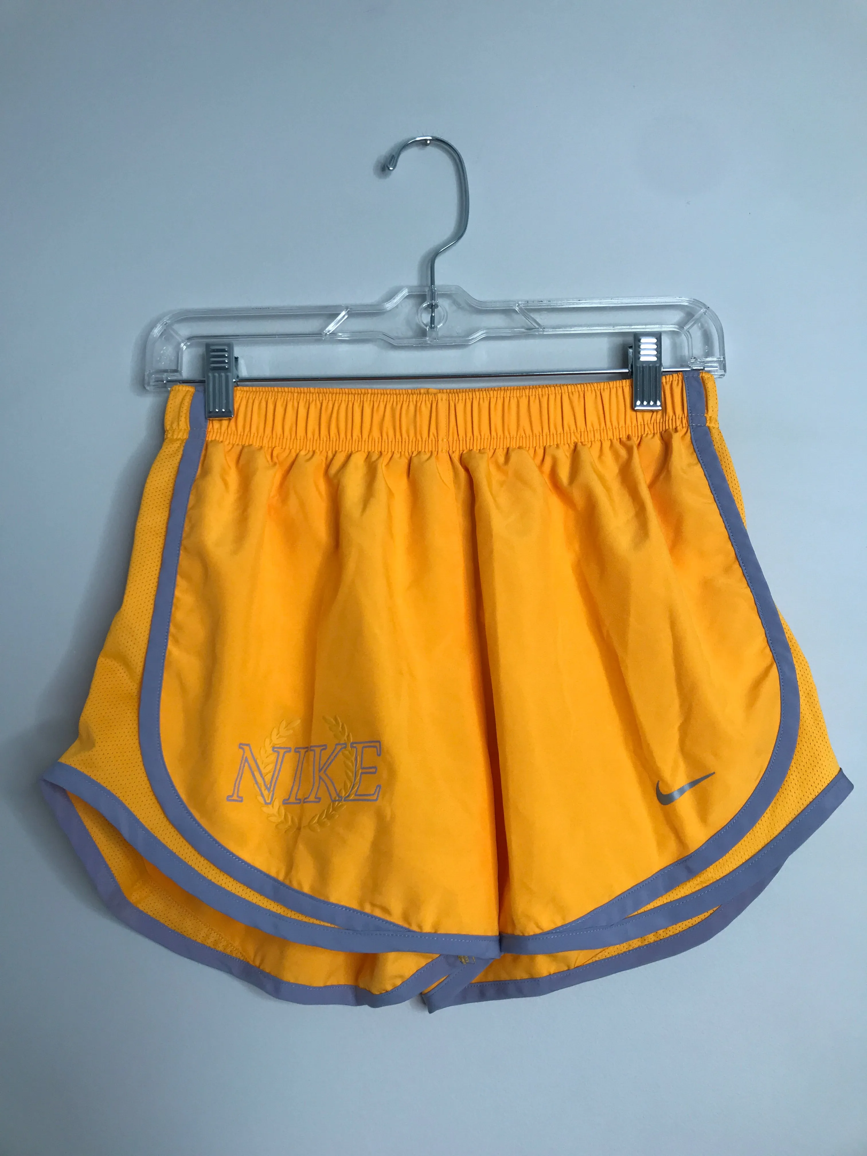 Womens Size Sm Misses Orange Nike Athletic Shorts